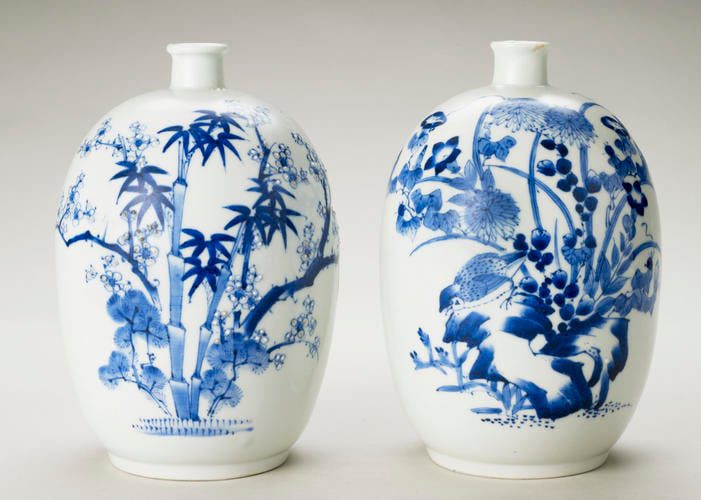 Two sake bottles, c.1840-60. Courtesy of Royal Collection Trust