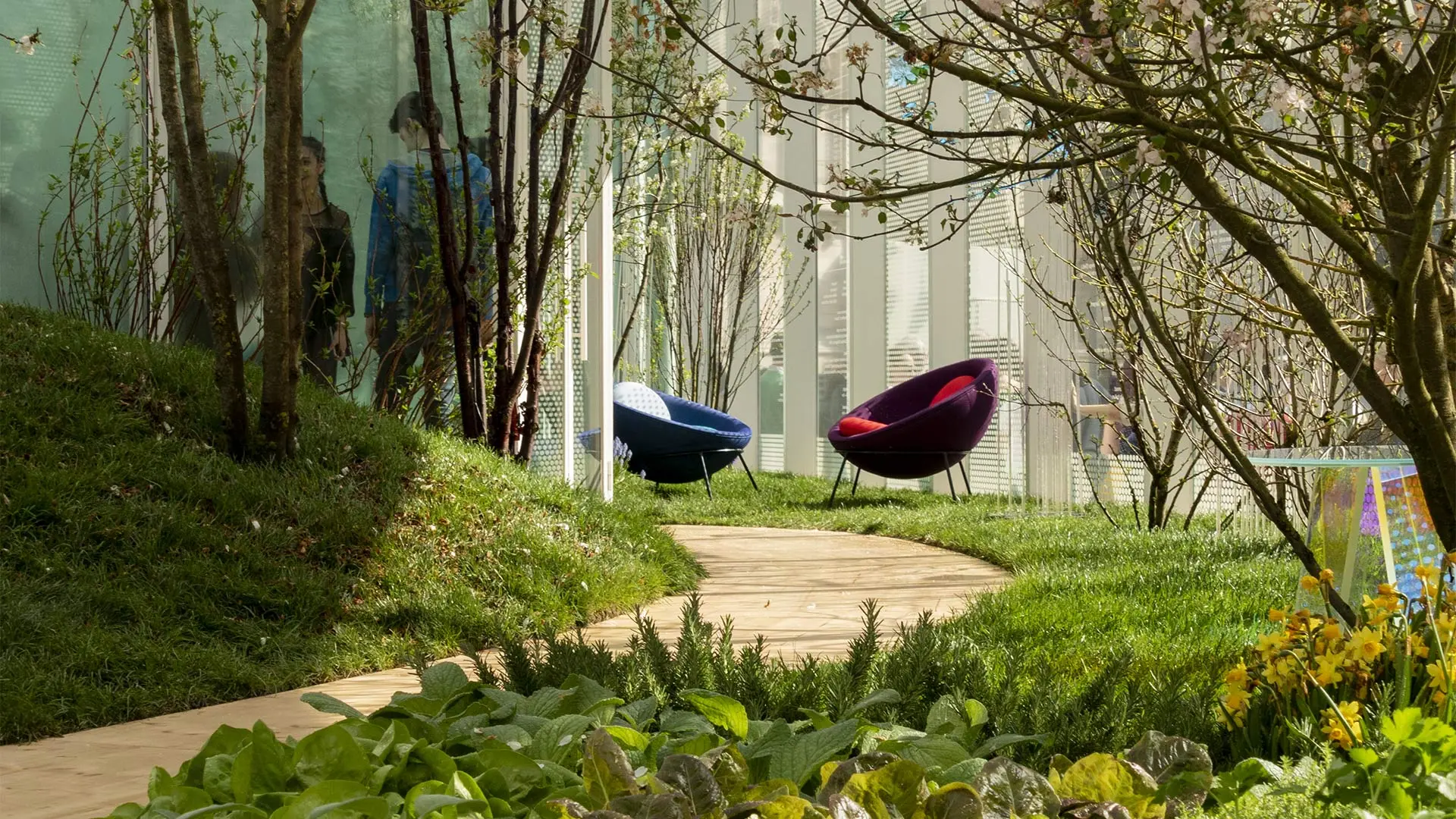 Living Nature, an exhibition at the Milan Design Week 2024, courtesy of Ph. Saverio Lombardi Vallauri