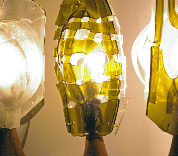 Recycled Glass Lamps