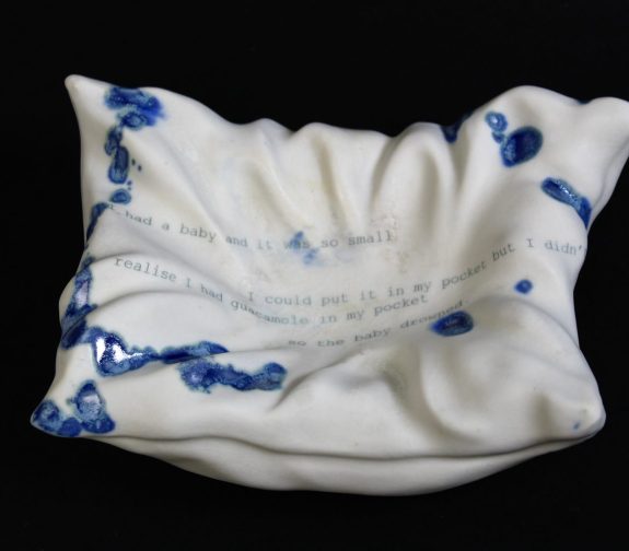 Porcelain pillow