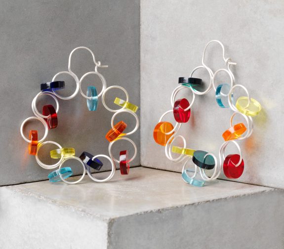 Architexture - Dyed Acrylic Earrings