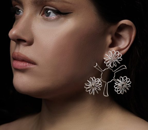 Architexture – Wire Structure Earrings I