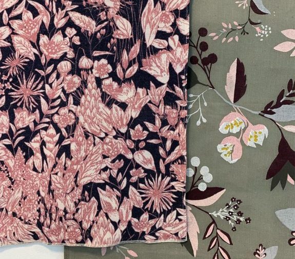 Scandi Flora - Interior Fabric Samples