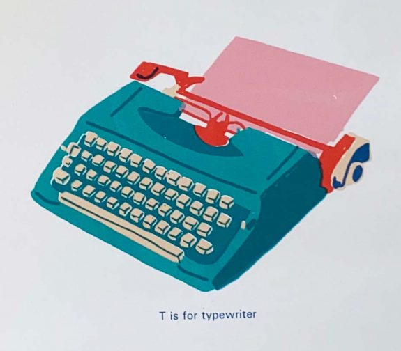 T if for Typewriter