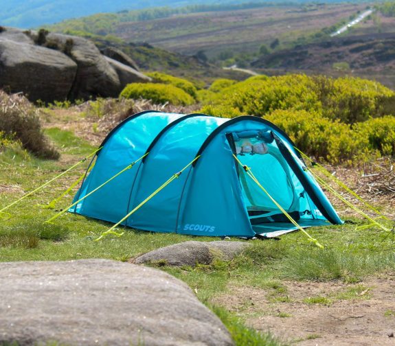 New Tent for Scouting